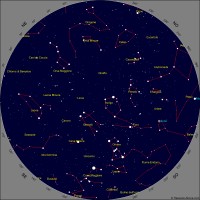 Il cielo di gennaio 2019