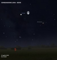 Il cielo di aprile 2019