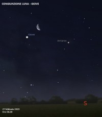 Il cielo di febbraio 2019