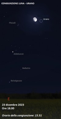 Il cielo di dicembre 2023